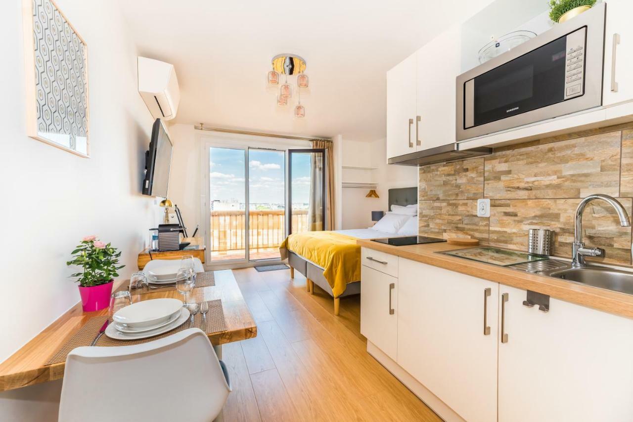 Beausoleil Studio Metro Paris Sud Ле-Кримлен-Бисетр Экстерьер фото